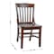 Flash Furniture Dining Chair, Hercules, Walnut Wood XU-DG-W0006-WAL-GG - alternate 9